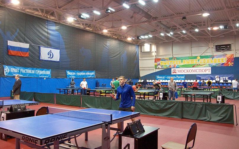 Соревнования по настольному теннису среди динамовских коллективов