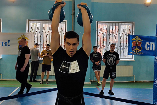 В Подольске прошли соревнования по гиревому спорту спартакиады местной организации № 2 МГО ВФСО «Динамо»