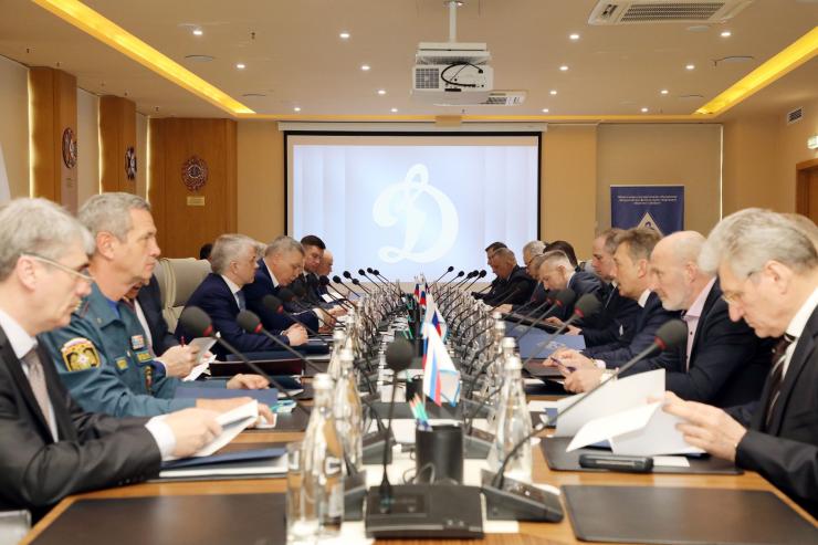 Состоялось заседание президиума Центрального совета Общества «Динамо»