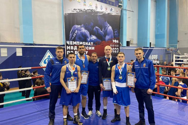 Динамовцы успешно выступили на чемпионате МВД России среди образовательных организаций по боксу