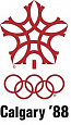 XV Зимние Олимпийские игры - логотип