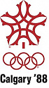 XV Зимние Олимпийские игры - логотип