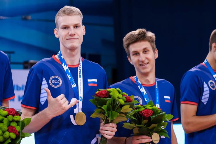 Динамовец Николай Зубов — победитель соревнований по волейболу в рамках II Игр стран СНГ