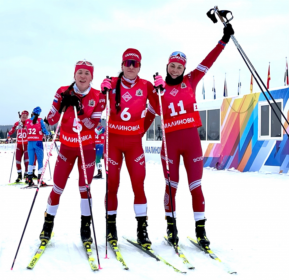 Динамовская лыжница Непряева выиграла скиатлон на «Чемпионских высотах»