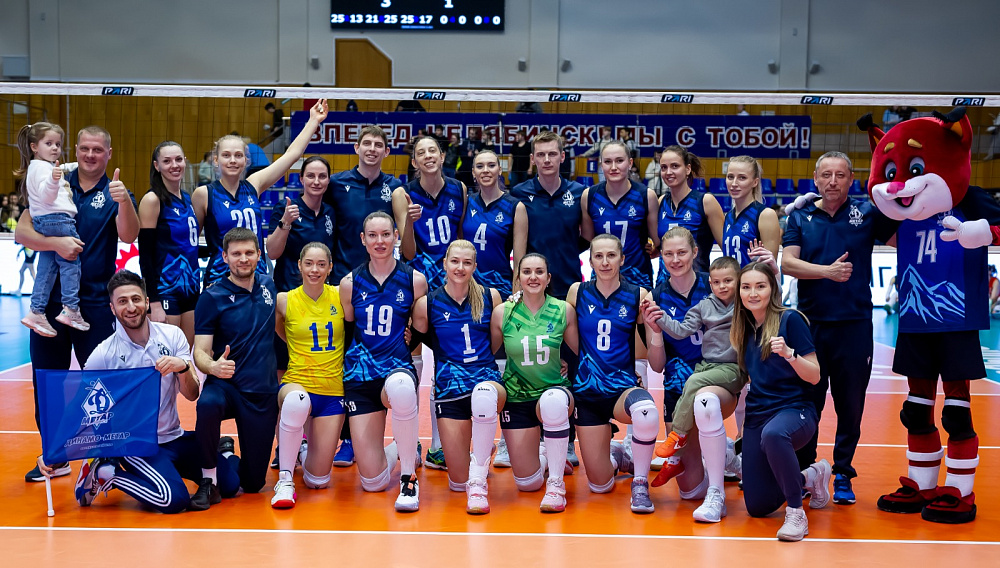 Волейболистки «Динамо-Метар» выиграли у «Липецка» в чемпионате России