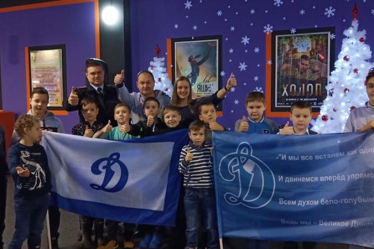 В Йошкар-Оле воспитанники ДФК «Динамо» посмотрели фильм «Лев Яшин. Вратарь  моей мечты»
