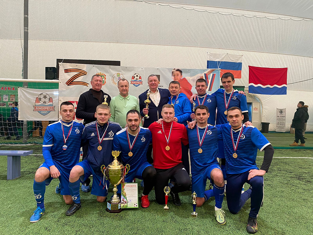 В Приамурье прошел патриотический турнир по мини-футболу «Народ и армия едины. Мы вместе»
