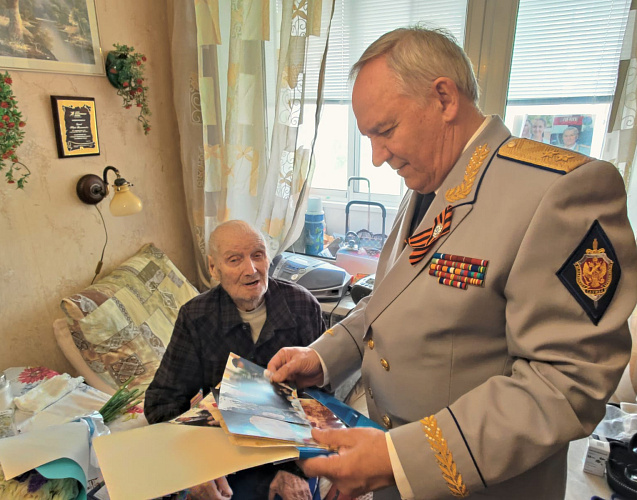Руководство Общества «Динамо» поздравило ветеранов Великой Отечественной войны с 78-й годовщиной Великой Победы