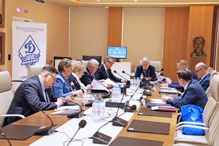Состоялось очередное заседание Координационного совета по взаимодействию с региональными спортивными клубами «Динамо»