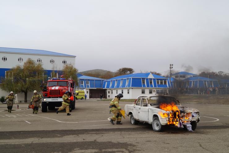 Во Всероссийском детском центре «Смена» прошел день пожарной безопасности