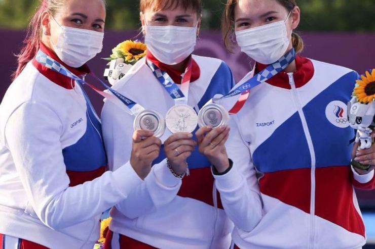 Ксения Перова — серебряный призер Олимпиады в стрельбе из лука среди женских команд