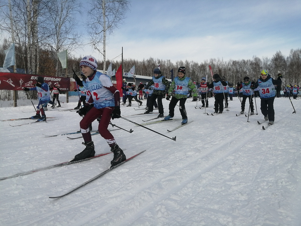В Комсомольске-на-Амуре состоялись соревнования по лыжным гонкам «Юный динамовец»