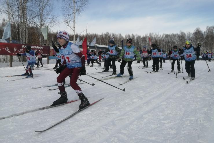 В Комсомольске-на-Амуре состоялись соревнования по лыжным гонкам «Юный динамовец»