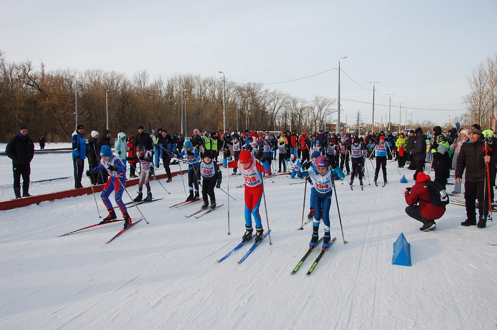 В Тамбове прошли соревнования по лыжным гонкам «Динамовская лыжня — 2023»